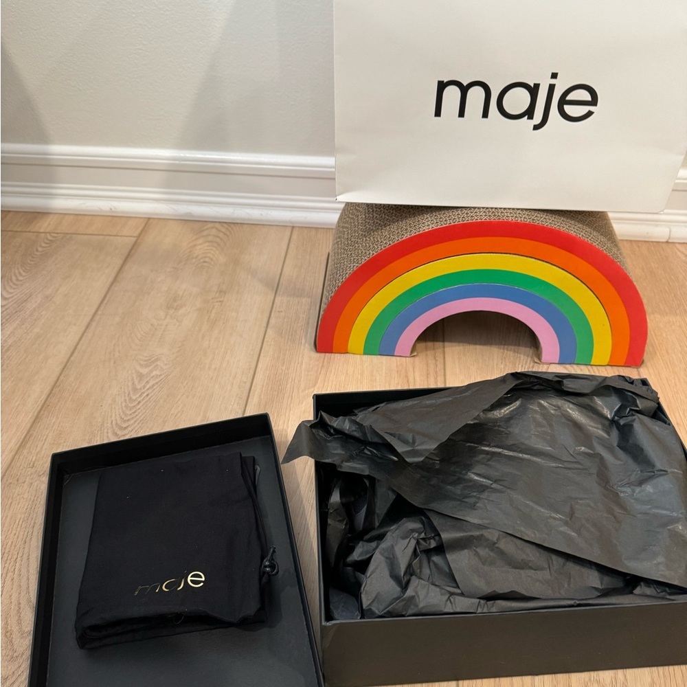 Maje Multicolore Funga Gradient NWT Athletic Shoes - Picture 3 of 5